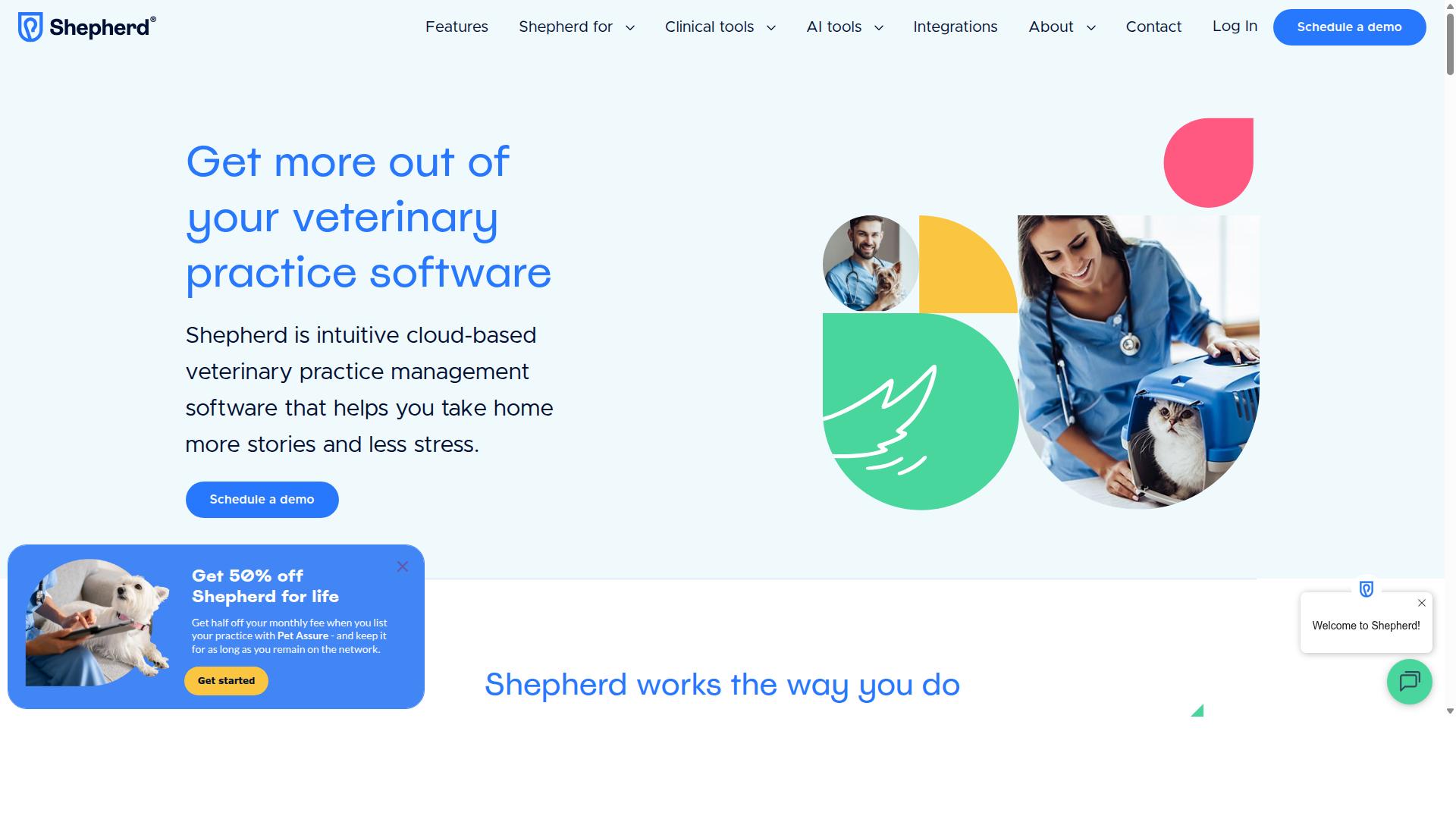 Shepherd website